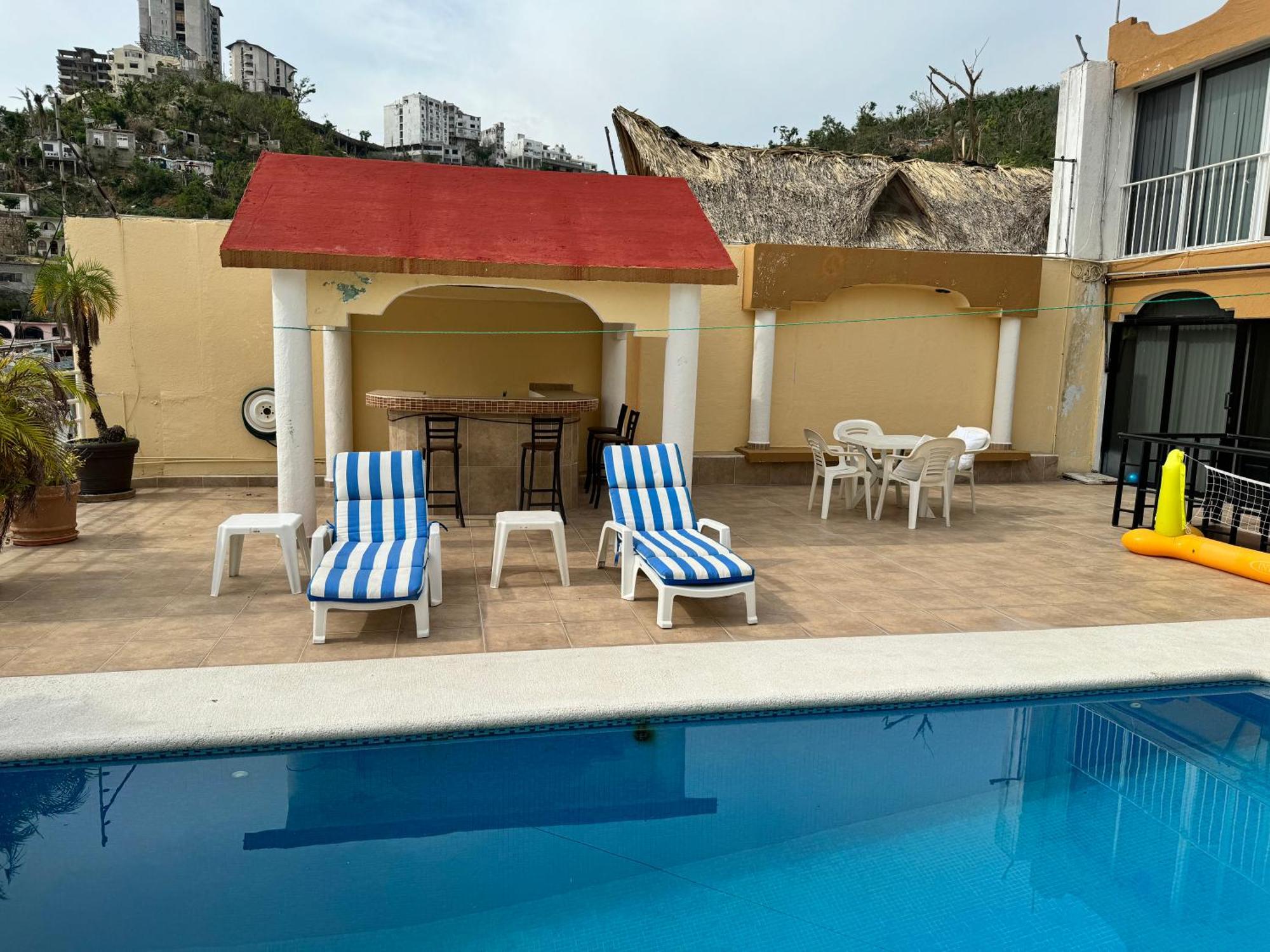 הוילה אקפולקו Blue Coast With Pool And Ocean View 10 To 35 P מראה חיצוני תמונה