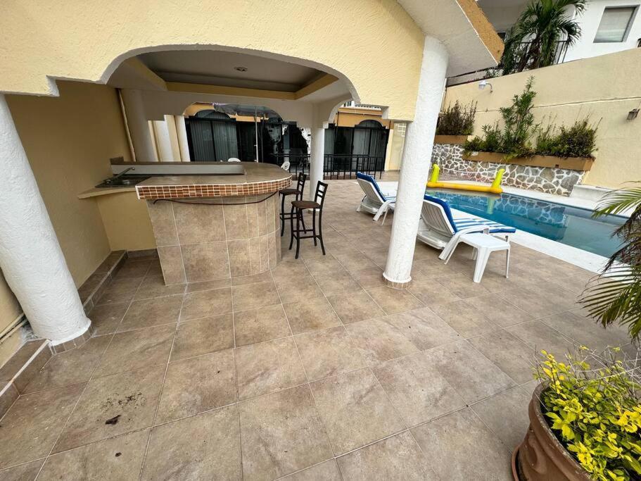 הוילה אקפולקו Blue Coast With Pool And Ocean View 10 To 35 P מראה חיצוני תמונה